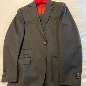 Suit Supply Sienna Charcoal Suit 40L